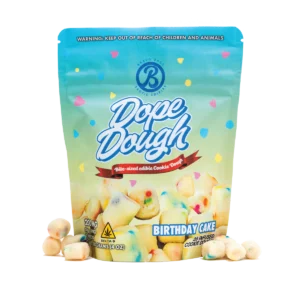 BAKED BAGS DOPE DOUGH - BIRTHDAY CAKE